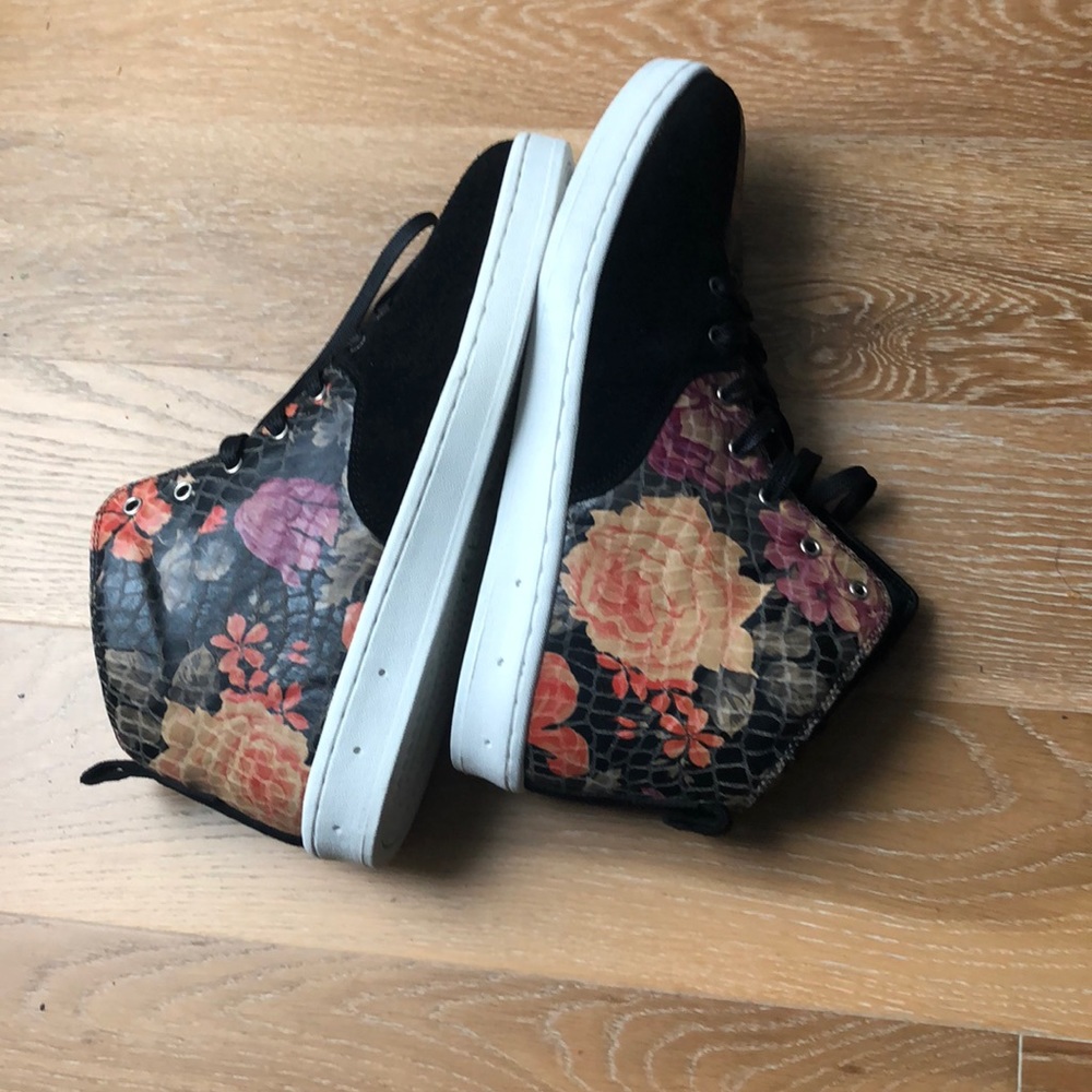 Gourmet Floral Shoes for Men Size 12